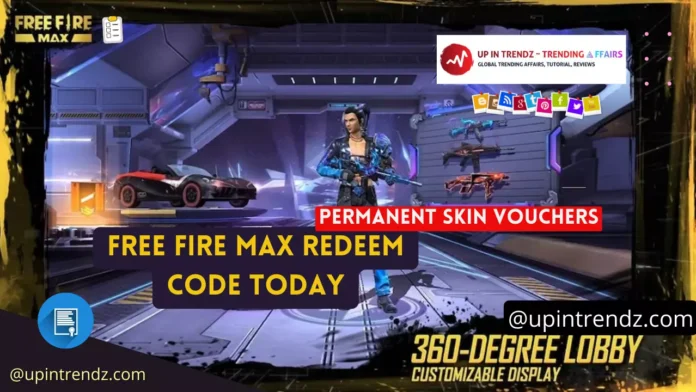Free Fire MAX Redeem Code Today
