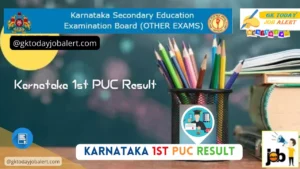 Karnataka 1st PUC Result 2022