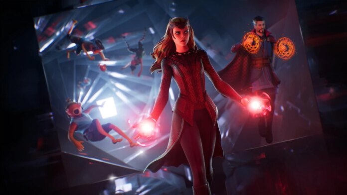 Fortnite Adds Scarlet Witch Skin in Time for Doctor Strange in the Multiverse of Madness