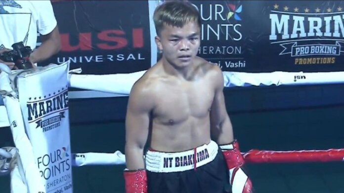 Lalbiakkima: Boxer Lalbiakkima got the first defeat of his professional career, Jason of Philippines defeated
