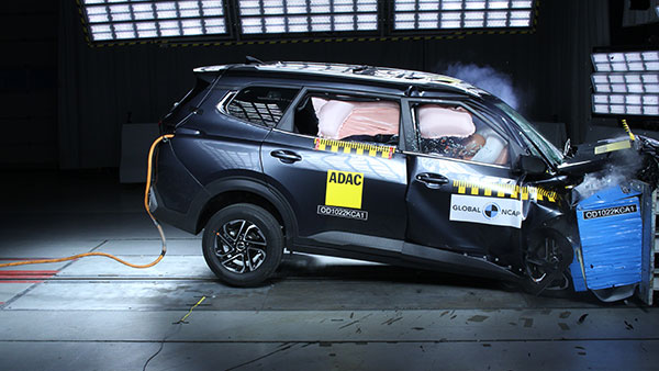Kia Carens disappointed in terms of safety, got 3-star rating in crash test
