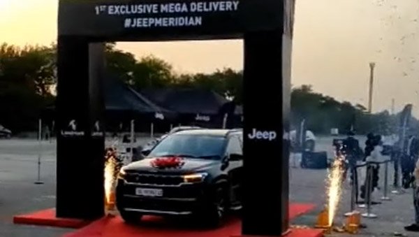 This Jeep dealership did mega-delivery of Meridian SUV, to 60 customers at a...
