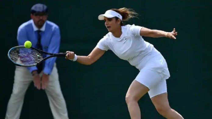 Wimbledon 2022: Sania, playing Wimbledon for the last time, made it to the second round with a resounding victory
