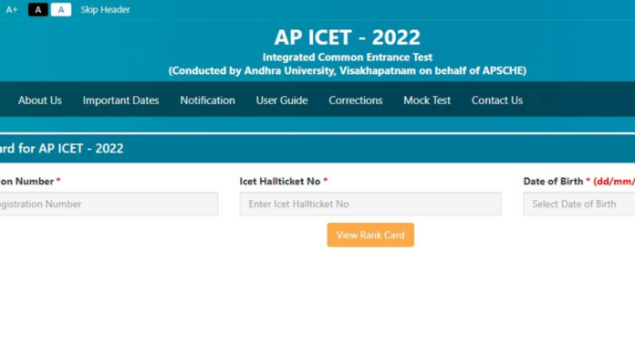 AP ICET result 2022 announced at cets.apsche.ap.gov.in, know how to check