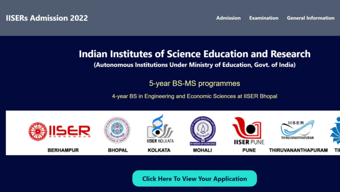 IISER 2022 result released at iiseradmission.in, here's the direct link