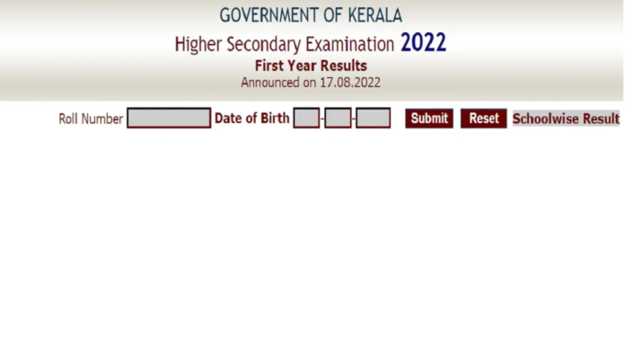 Kerala Plus One Result 2022: DHSE first year results declared, check result here