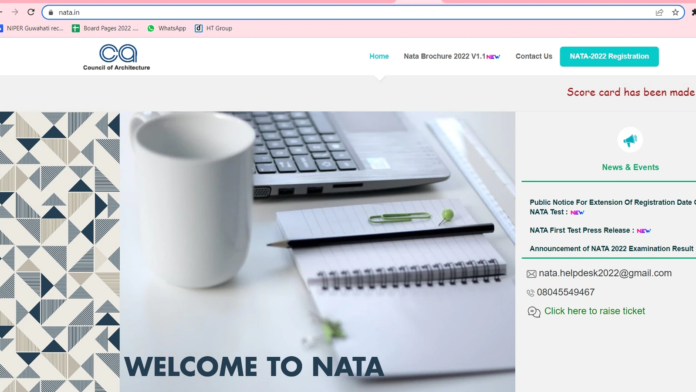  NATA 2022 Phase 3 admit card releasing today at nata.in |  Competitive Exams
