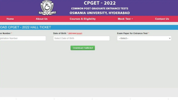 TS CPGET hall ticket 2022 released on cpget.tsche.ac.in, direct link here |...
