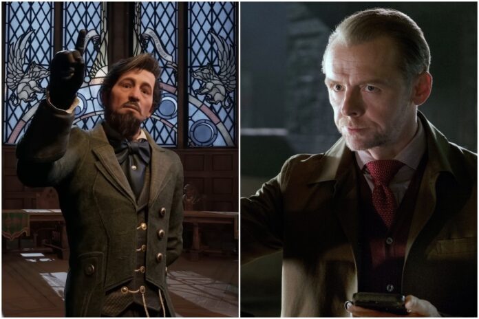 Hogwarts Legacy Casts Simon Pegg as Headmaster Phineas Nigellus Black