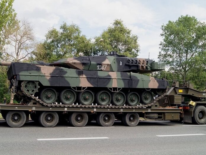Russia Ukraine War, Germany Provide Leopard Tanks To Ukraine
