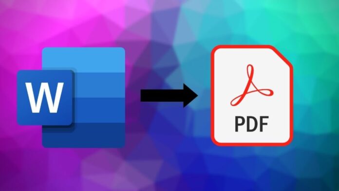 How to Convert Word to PDF for Free