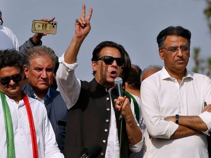 Pakistan PTI Chief Imran Khan Lahore Minar-e-Pakistan Rally Targets On...
