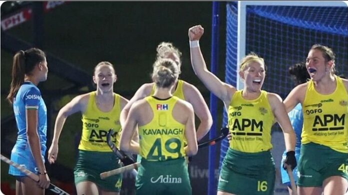 IND vs AUS: Australia beat Indian women's hockey team 3-2 in the second match, took an unassailable lead in th