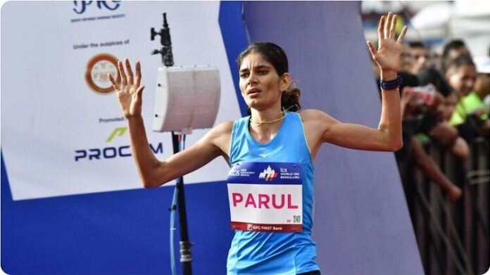 Athletics Competition: Parul of Meerut won gold in 3000 meters steeplechase, completed the race in 9.41 minute