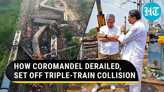 Coromandel driver got 'green signal,' no other train derailed & interlocking...

