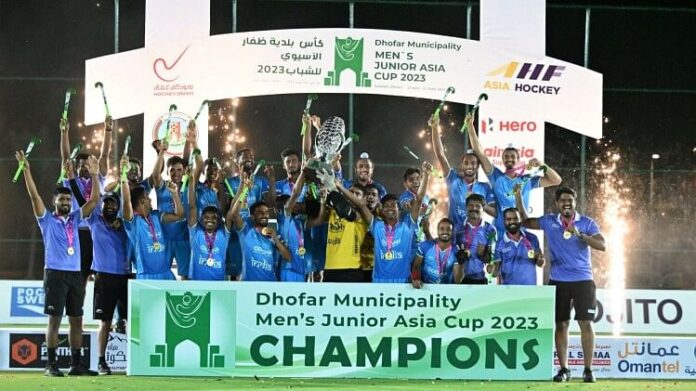 Junior Mens Asia Cup Hockey India emerge champions beat Pakistan in final