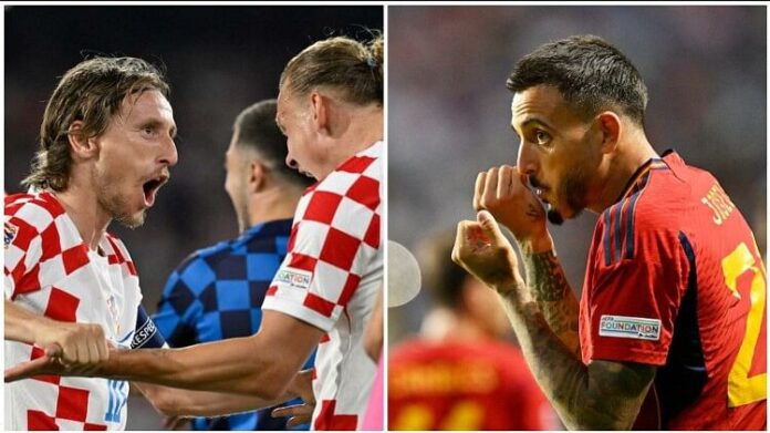 UEFA Nations League Croatia and Spain make it to the finals Euro champion Italy also out after Netherlands