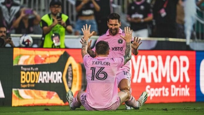 Video watch Lionel Messi Score two goal Inter Miami beats Atlanta United by 4-0 to reach leagues cup round-32