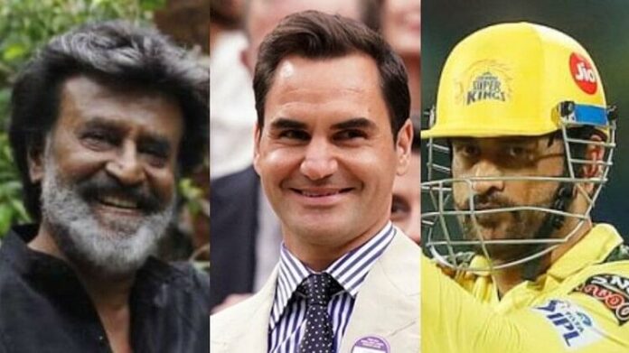 Wimbledon's tweet for Federer and remember Rajinikanth and Dhoni
