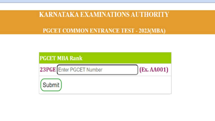 Karnataka PGCET Result 2023 declared at kea.kar.nic.in, direct link here