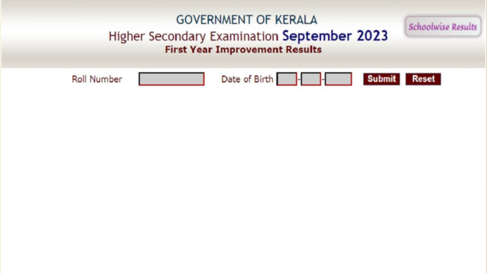 Kerala Plus One Improvement Result 2023 out, direct link here