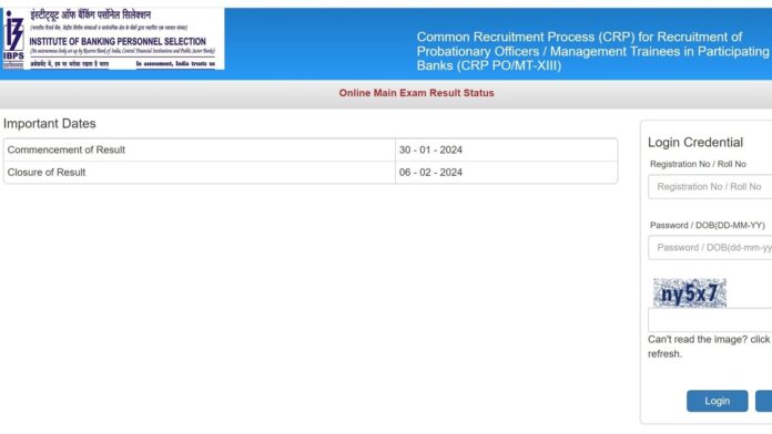 IBPS PO Main result 2024 declared, know how to check