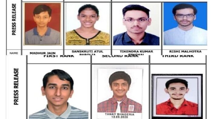 ICAI CA November Result 2023: Madhur Jain tops exam, check 3 toppers here