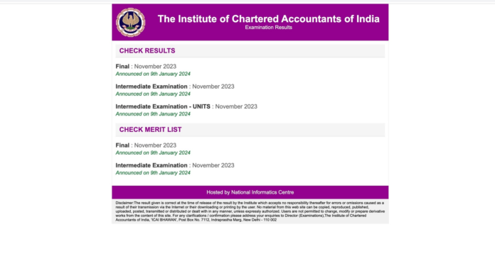 ICAI CA Foundation Result 2023 Live: December-January results likely today