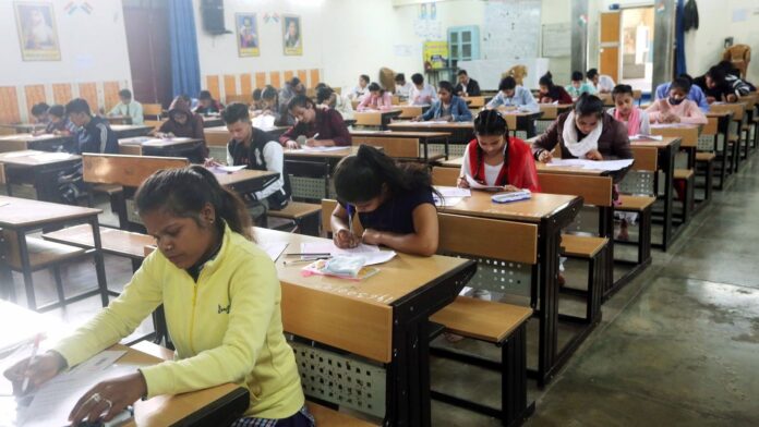 MP board Class 12th exams 2024 begin in 7,500 centres across state